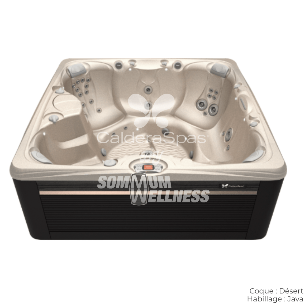 spa Caldera Salina Serie Paradise 7 places coque Desert habillage Java