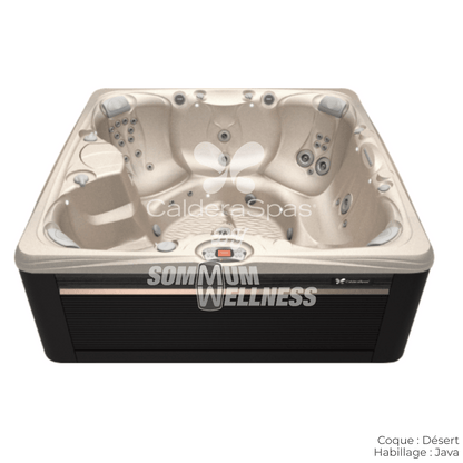 spa Caldera Salina Serie Paradise 7 places coque Desert habillage Java