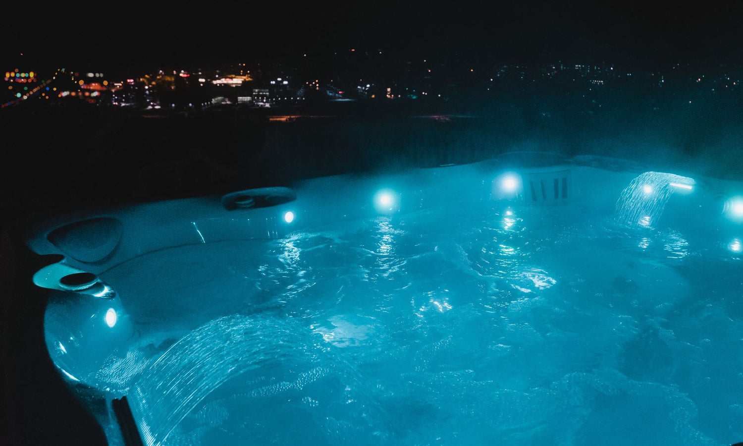 Spa Caldera Utopia avec éclairage LED et hydrothérapie de nuit