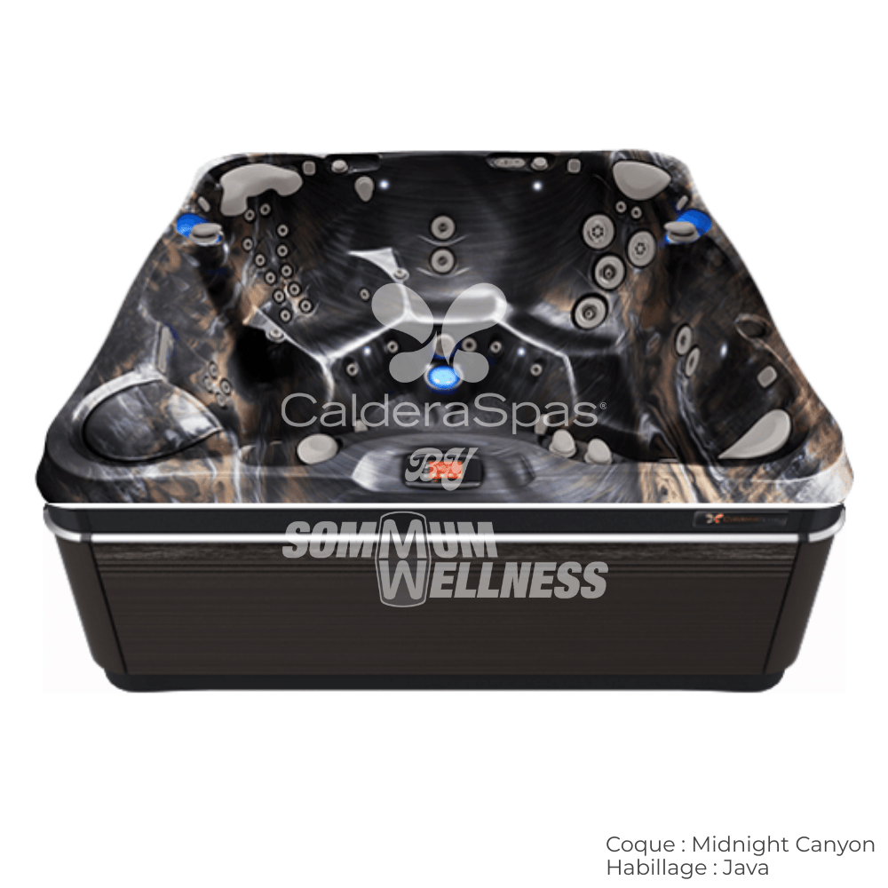 spa Caldera Florence 6 places coque Midnight Canyon avec habillage Java série Utopia™