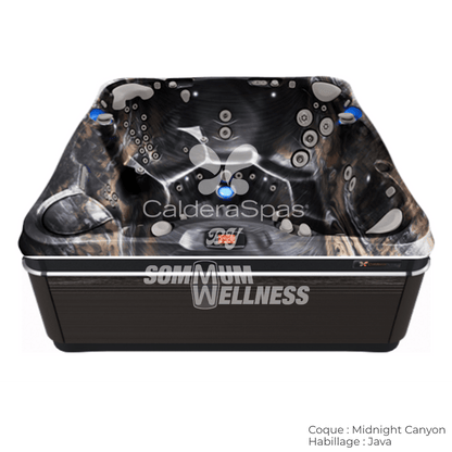 spa Caldera Florence 6 places coque Midnight Canyon avec habillage Java série Utopia™
