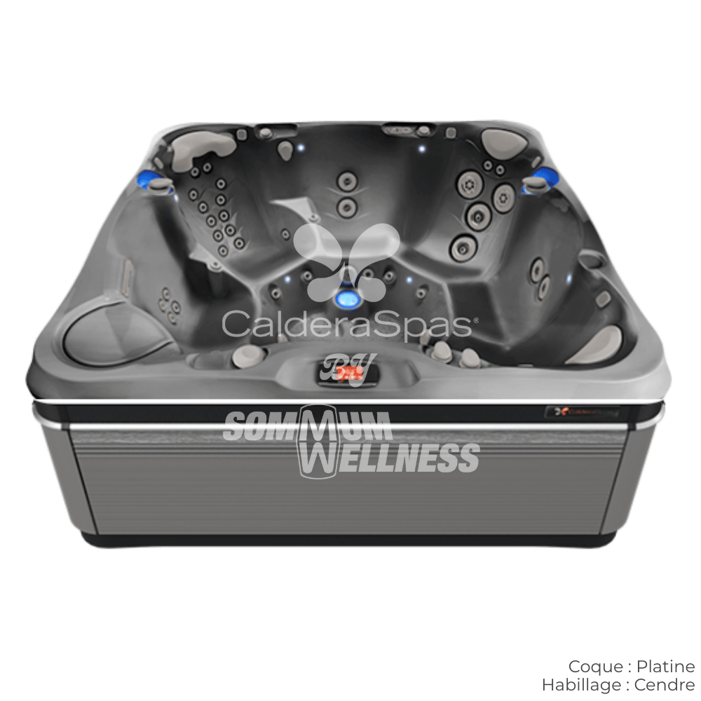 spa Caldera Florence 6 places coque Platine avec habillage Cendre série Utopia™