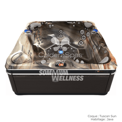 spa Caldera Florence 6 places coque Tuscan Sun avec habillage Java série Utopia™