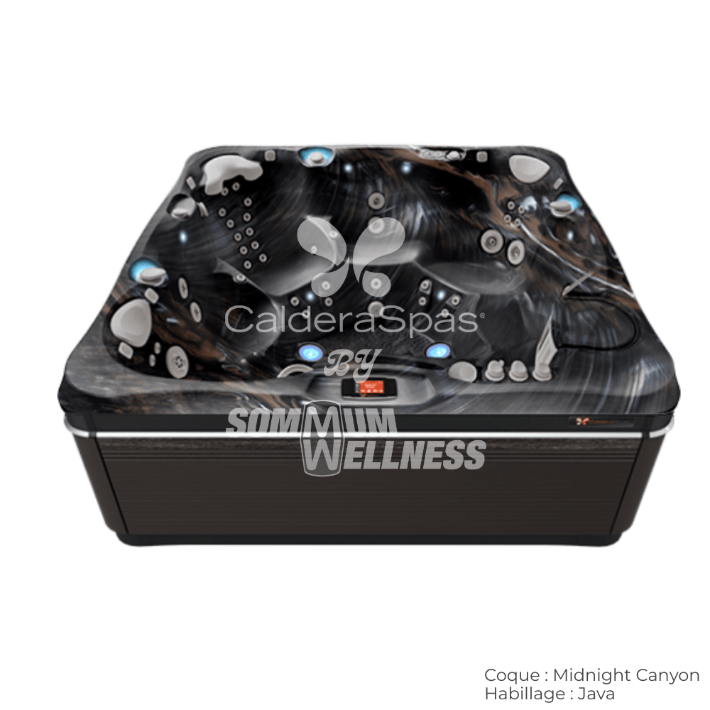 spa Caldera Utopia Geneva 6 places coque Midnight Canyon et habillage Java – spa thérapeutique de luxe