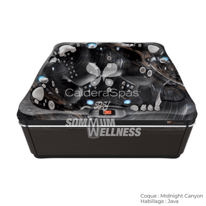 spa Caldera Utopia Geneva 6 places coque Midnight Canyon et habillage Java – spa thérapeutique de luxe