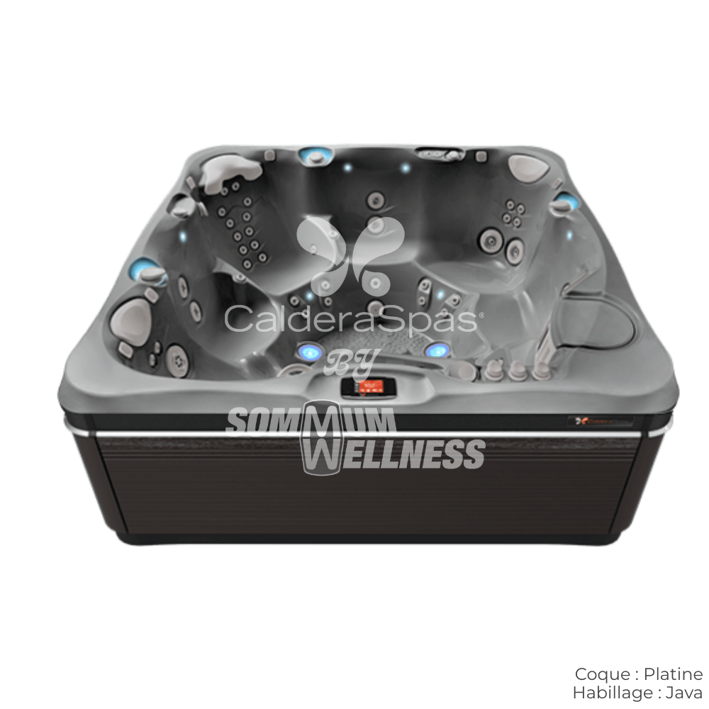 spa Caldera Utopia Geneva 6 places coque Platine et habillage Java – spa luxe design contemporain