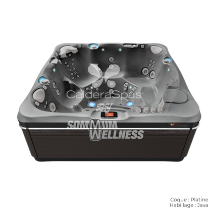 spa Caldera Utopia Geneva 6 places coque Platine et habillage Java – spa luxe design contemporain