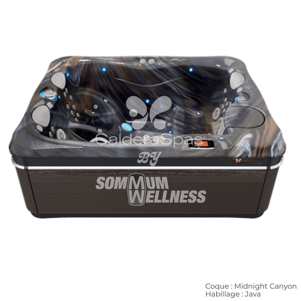 spa Caldera Utopia Ravello 3 places – Coque Midnight Canyon et habillage Java