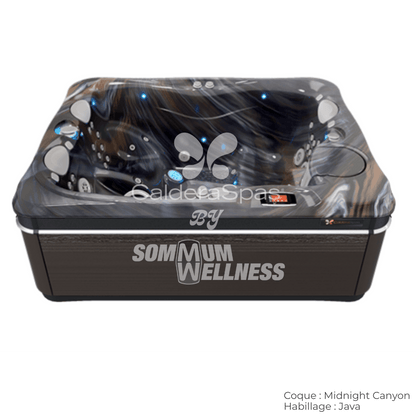 spa Caldera Utopia Ravello 3 places – Coque Midnight Canyon et habillage Java