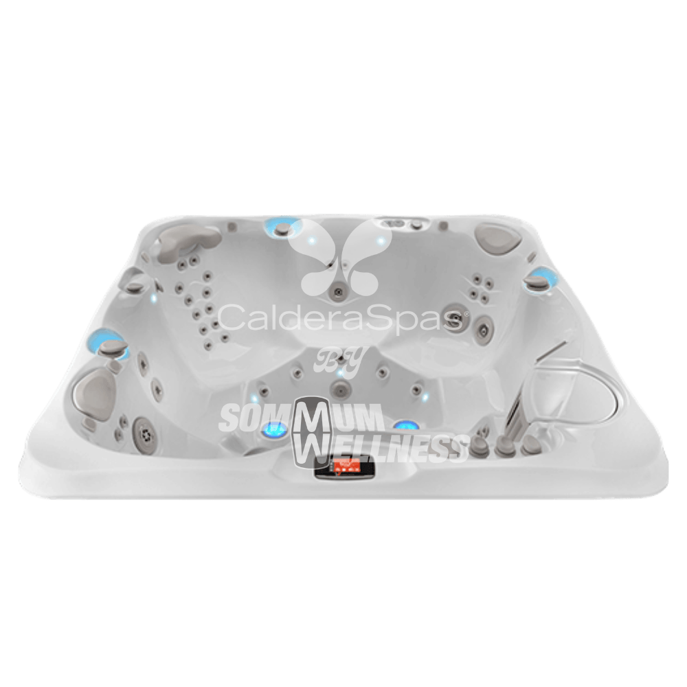 intérieur spa Caldera Utopia Tahitian avec jets hydromassage et éclairage LED