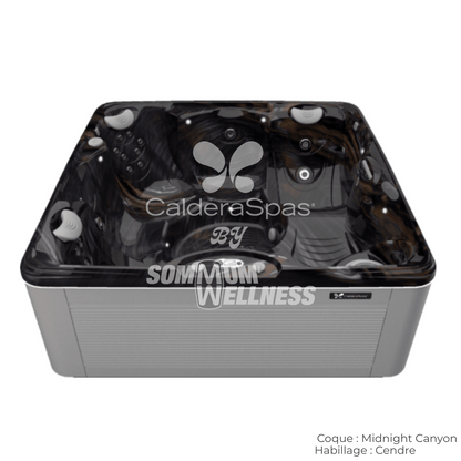 spa Caldera Vacanza Capitolo 5 places coque Midnight Canyon habillage Cendre spa exterieur