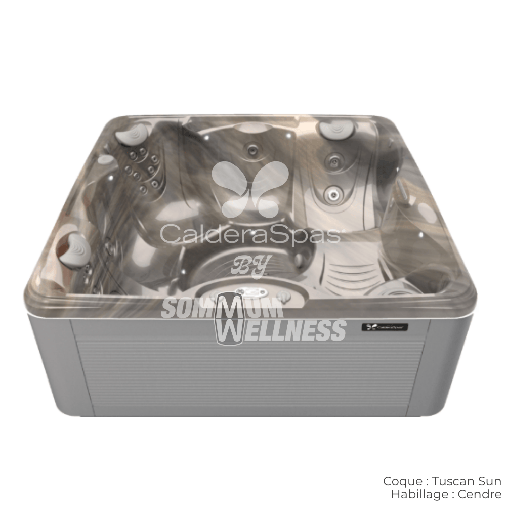 spa Caldera Vacanza Capitolo 5 places coque Tuscan Sun habillage Cendre spa exterieur
