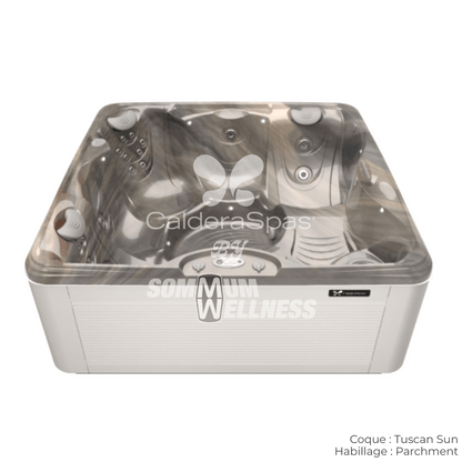 spa Caldera Vacanza Capitolo 5 places coque Tuscan Sun habillage Parchment spa exterieur