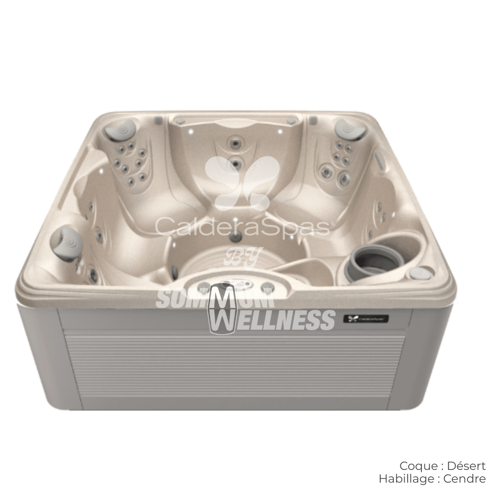 spa Caldera Vacanza Marino 6 places coque Desert habillage Cendre hydrotherapie