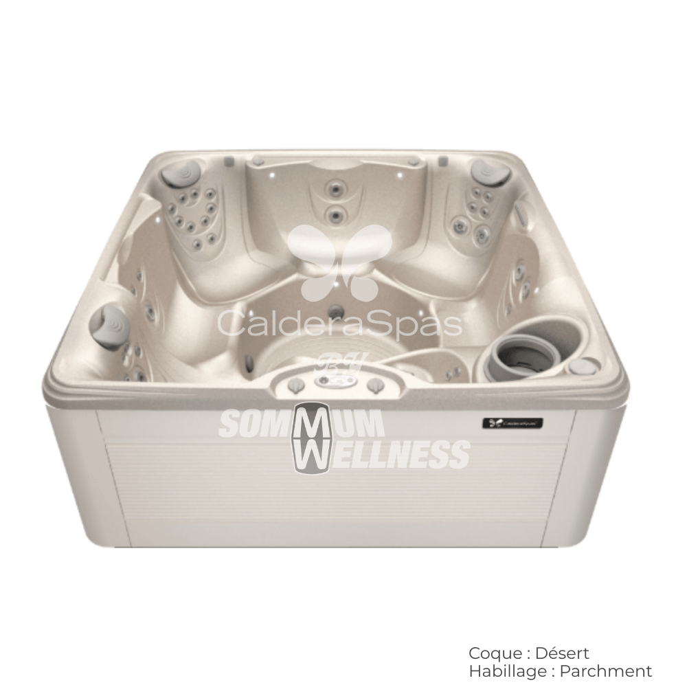 Spa Caldera Vacanza Palatino coque Desert habillage Parchment 45 jets massage