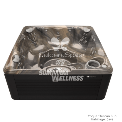 Spa Caldera Vacanza Palatino coque Tuscan Sun habillage Java spa 6 places haute performance