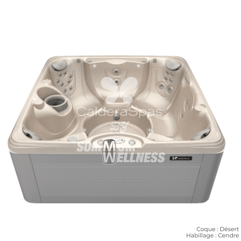 spa Caldera Vacanza Vanto 7 places coque Desert habillage Cendre spa exterieur 35 jets