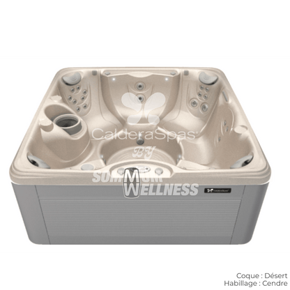 spa Caldera Vacanza Vanto 7 places coque Desert habillage Cendre spa exterieur 35 jets
