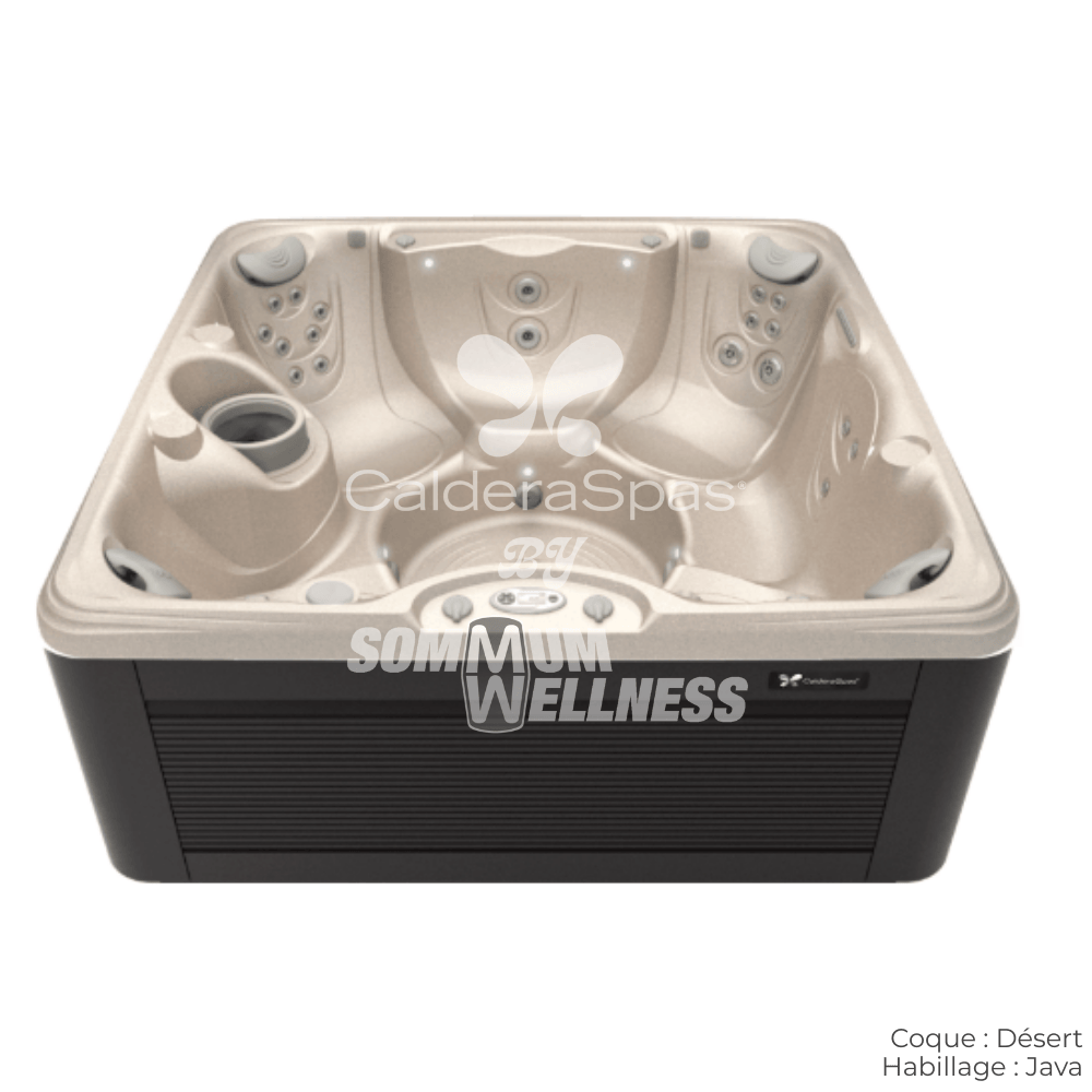spa Caldera Vacanza Vanto 7 places coque Desert habillage Java spa exterieur 35 jets hydrotherapie