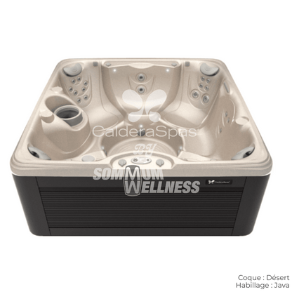 spa Caldera Vacanza Vanto 7 places coque Desert habillage Java spa exterieur 35 jets hydrotherapie